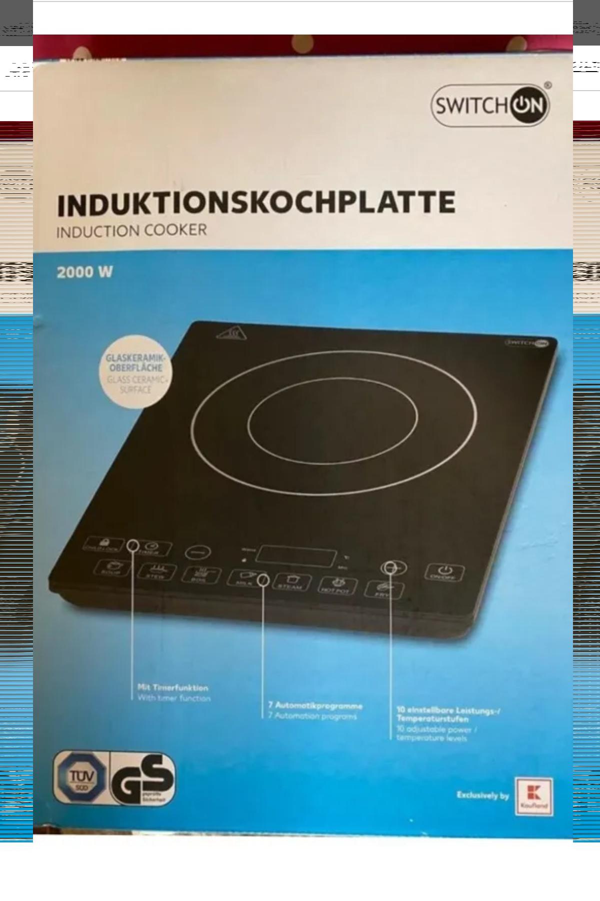 اجاق گاز برقی تک شعله القائی سوئیچ آن آلمان