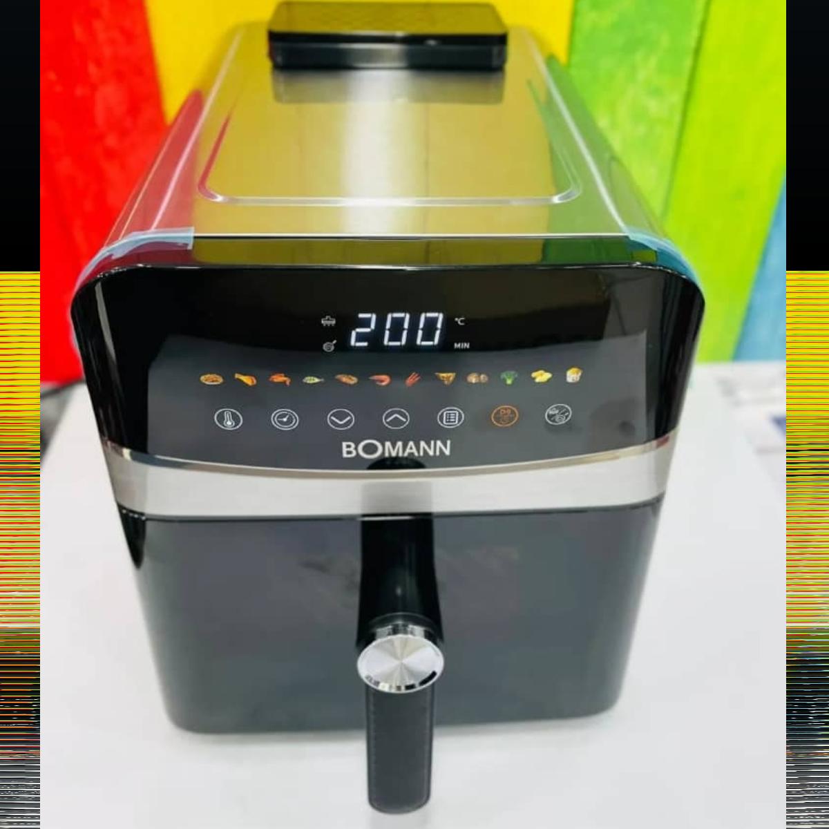 سرخ کن بخارپزدار 9 لیتری دو المنته بومن مدل 199 SS