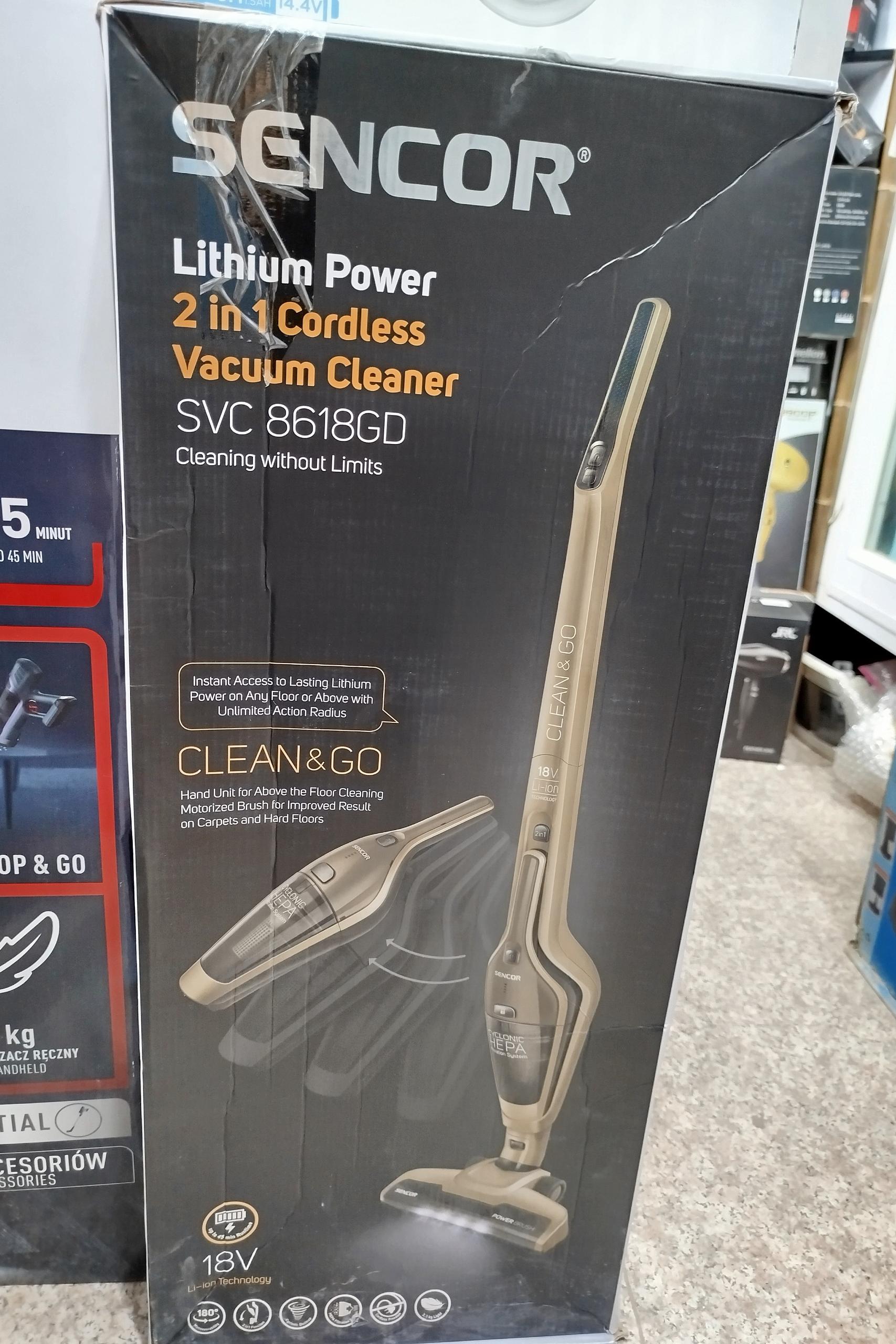 جارو شارژی سه کاره سنکور مدل SVC8618GD