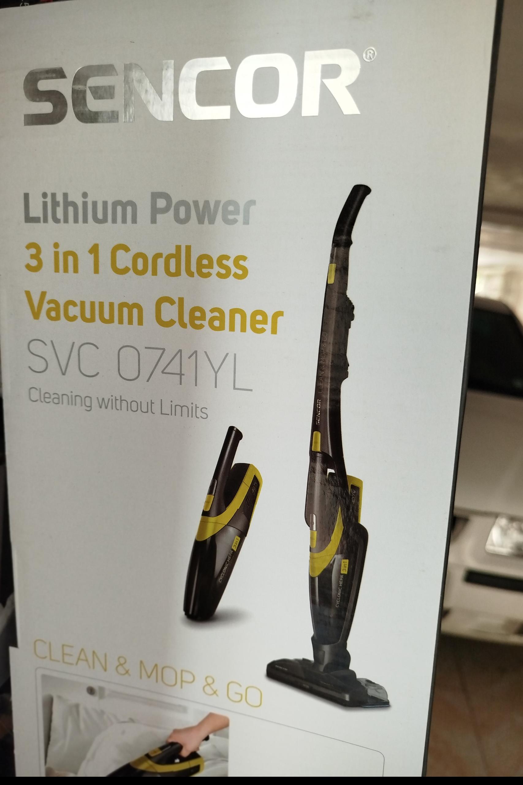 جارو شارژی سنکور مدل SVC 0741 YL