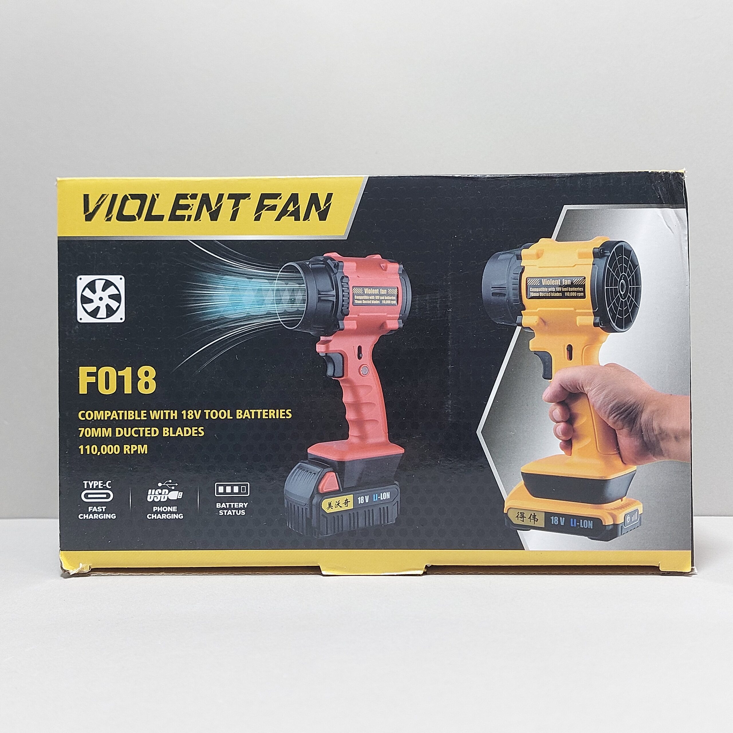 سوپر جت فن ویولنت مدل violent fan f018