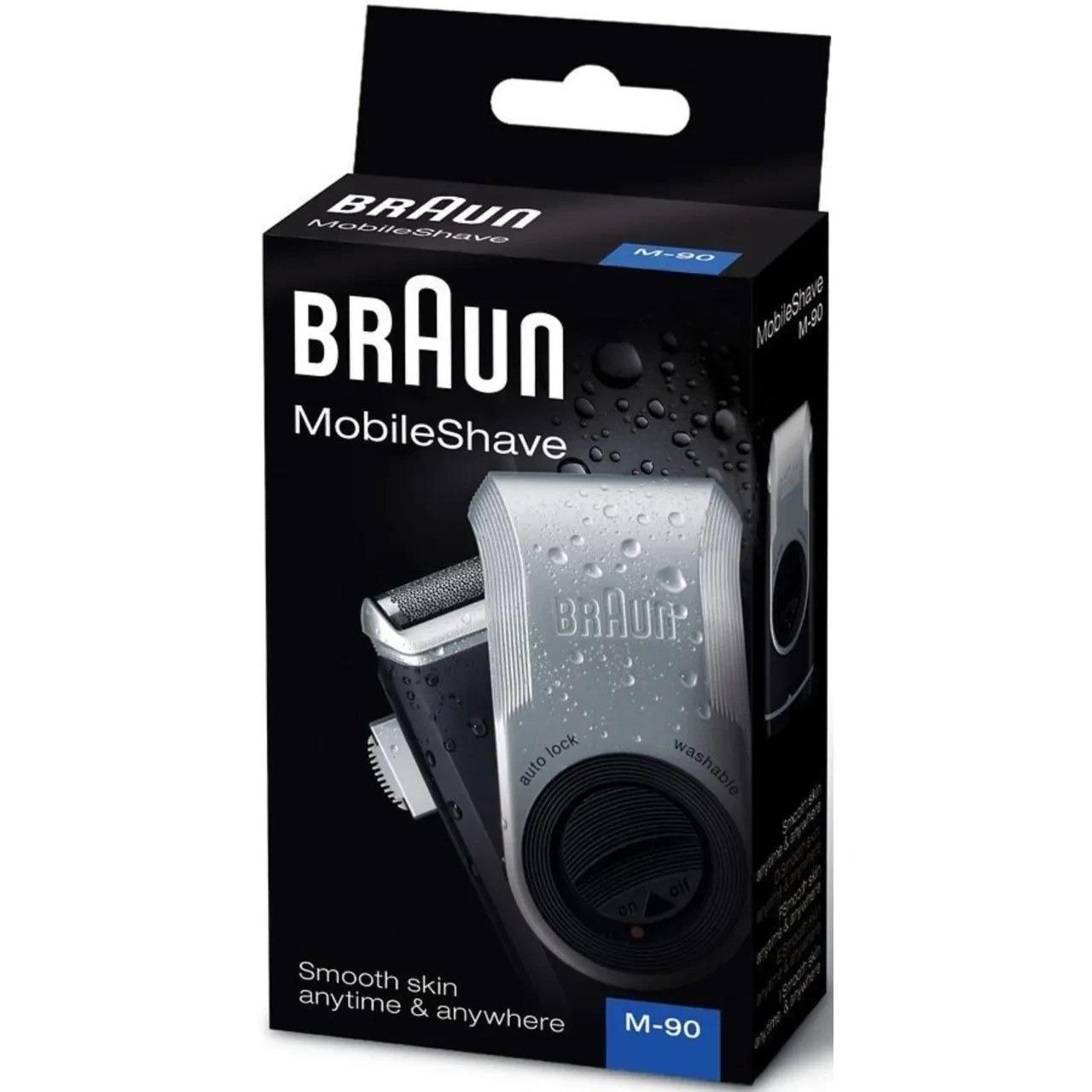 ریش تراش براون باتری خور M-90