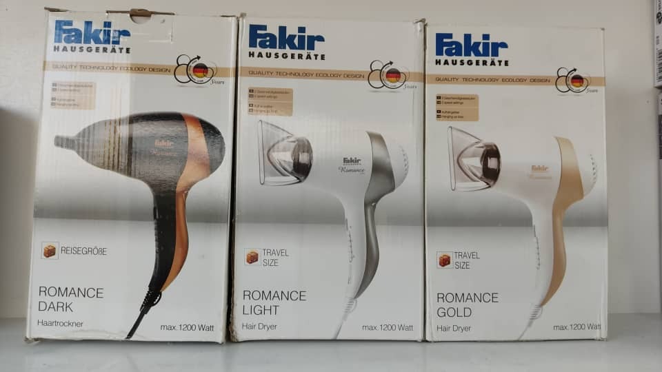 سشوار مسافرتی 1200وات فکرFakir آلمان مونتاژ ترکیه