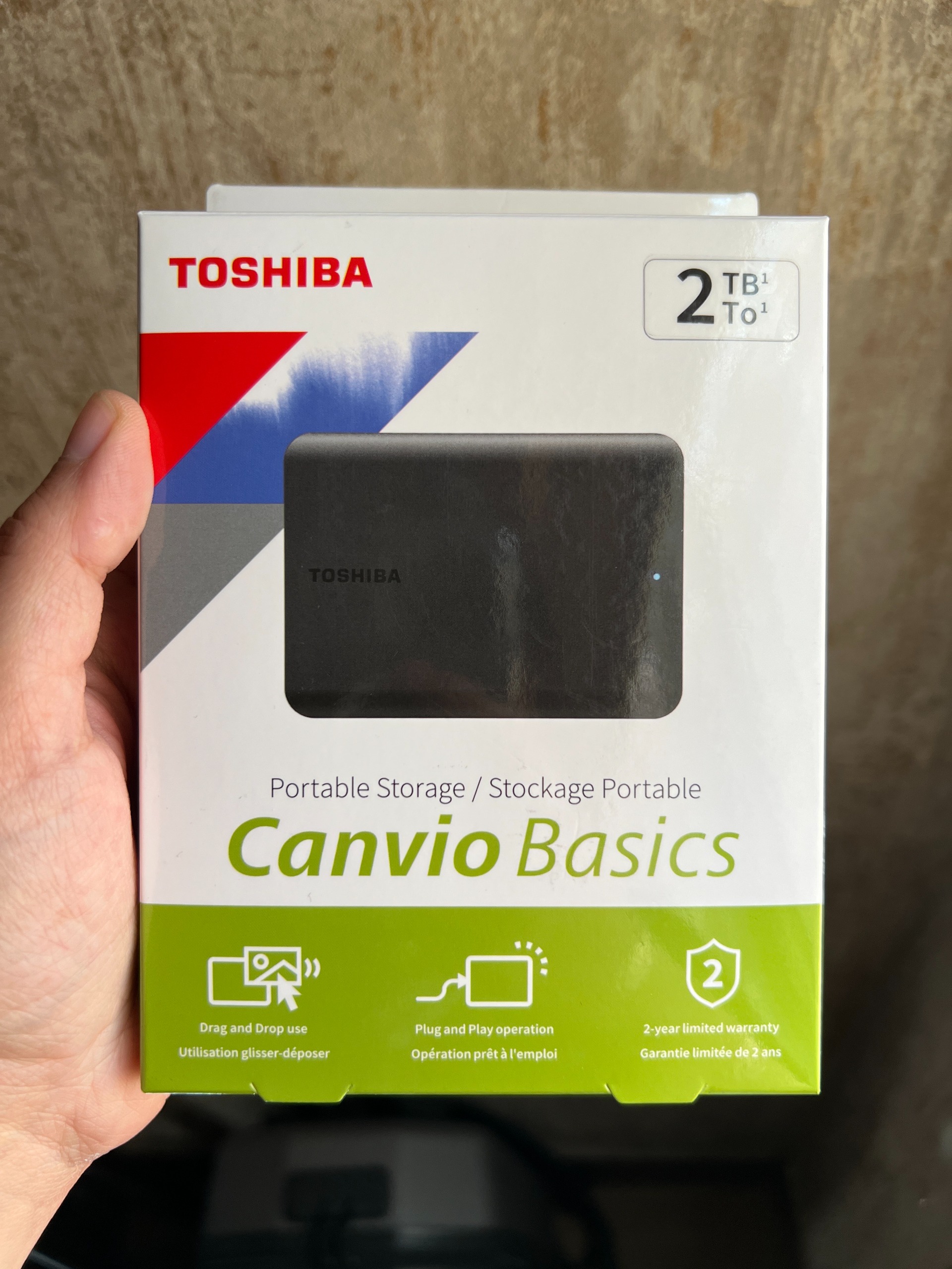 توشیبا دو ترابایت Toshiba Canvio Basics