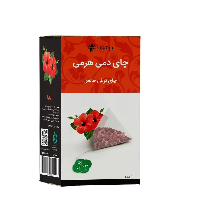 چای ترش تی بگ هرمی 10 عددی پپتینا