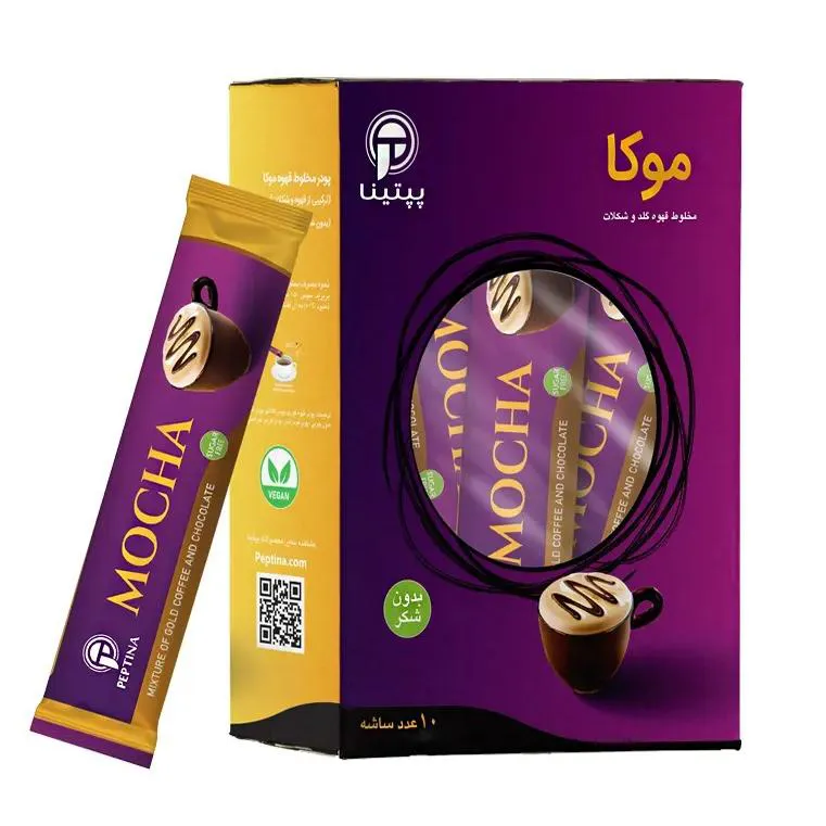 موکا (ترکیبی از قهوه و شکلات) بسته 10 عددی