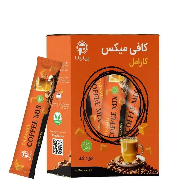 کافی میکس کارامل بسته 10 عددی