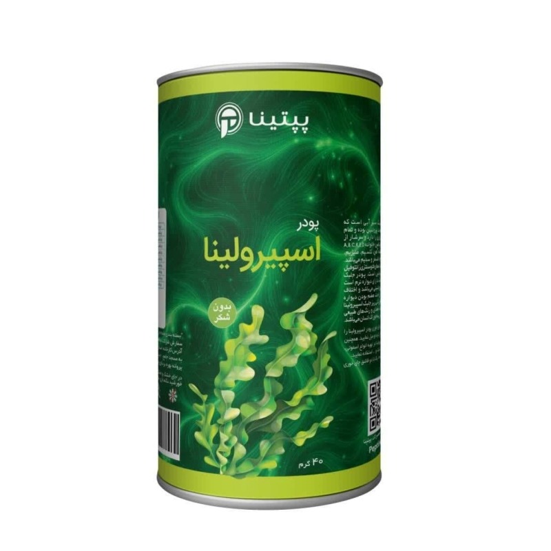 پودر اسپیرولینا قوطی 40 گرمی