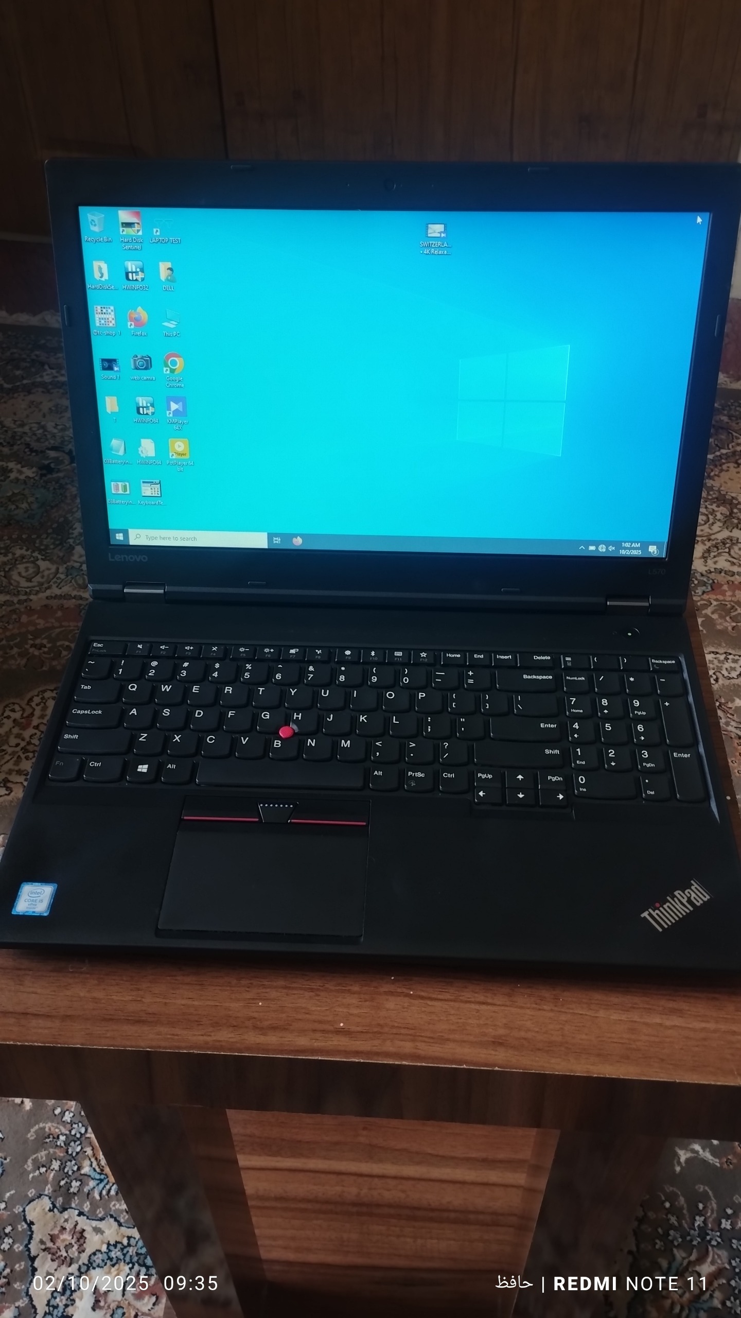 لپتاپ لنوو i7L570