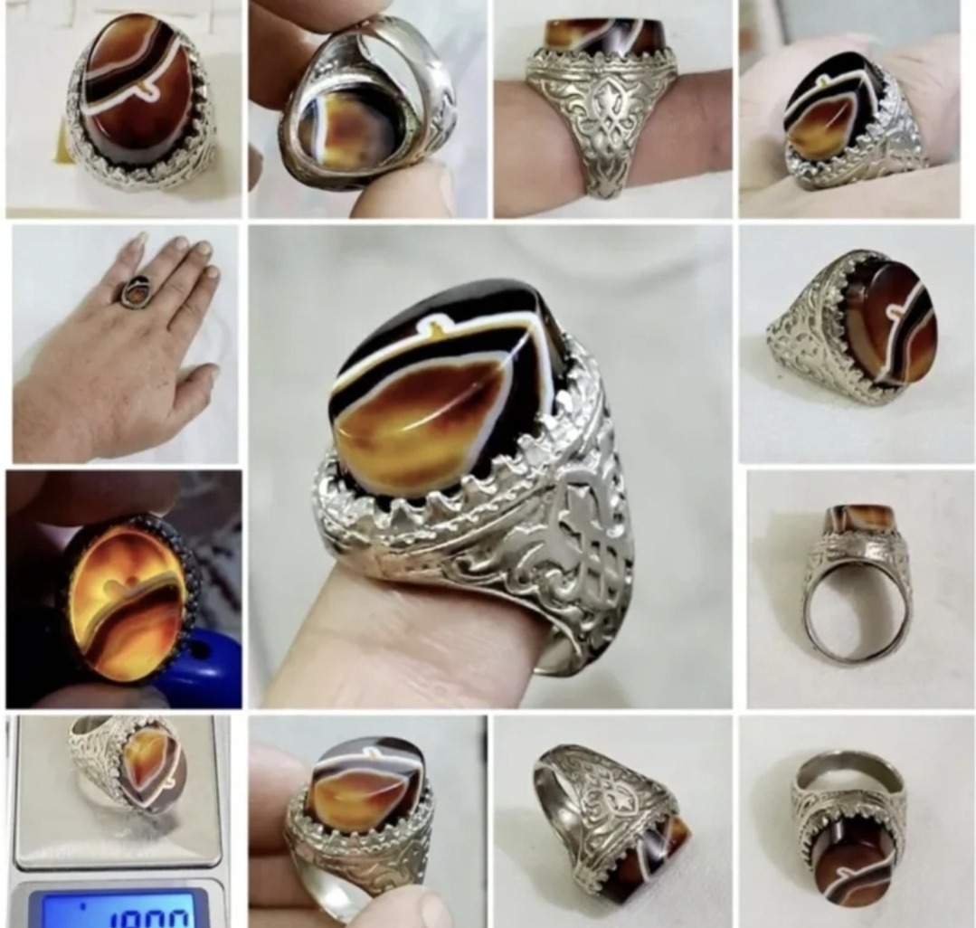 انگشتر نقره حجرالداوودی ارزشمند