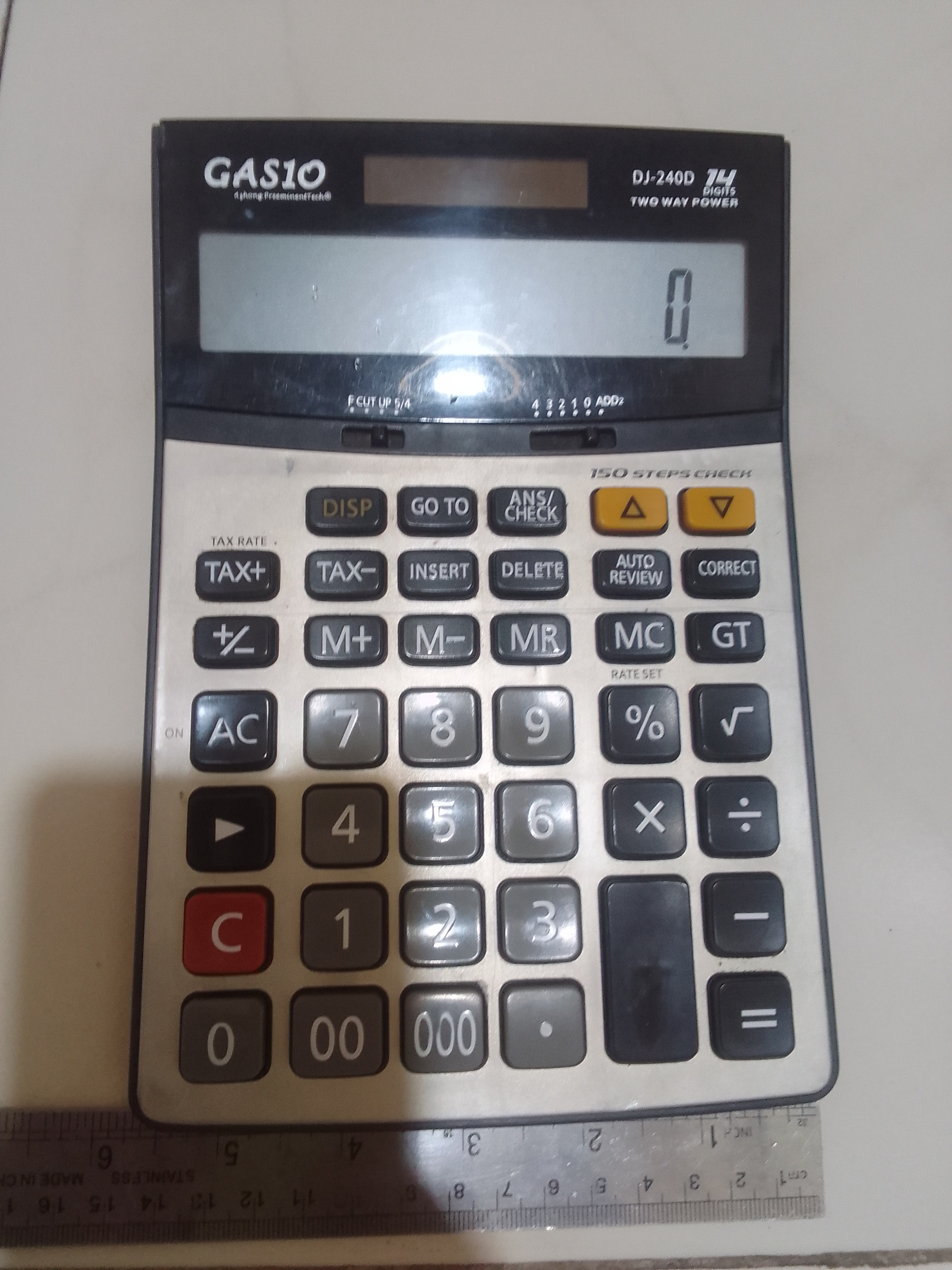 ماشین حساب کاسیو