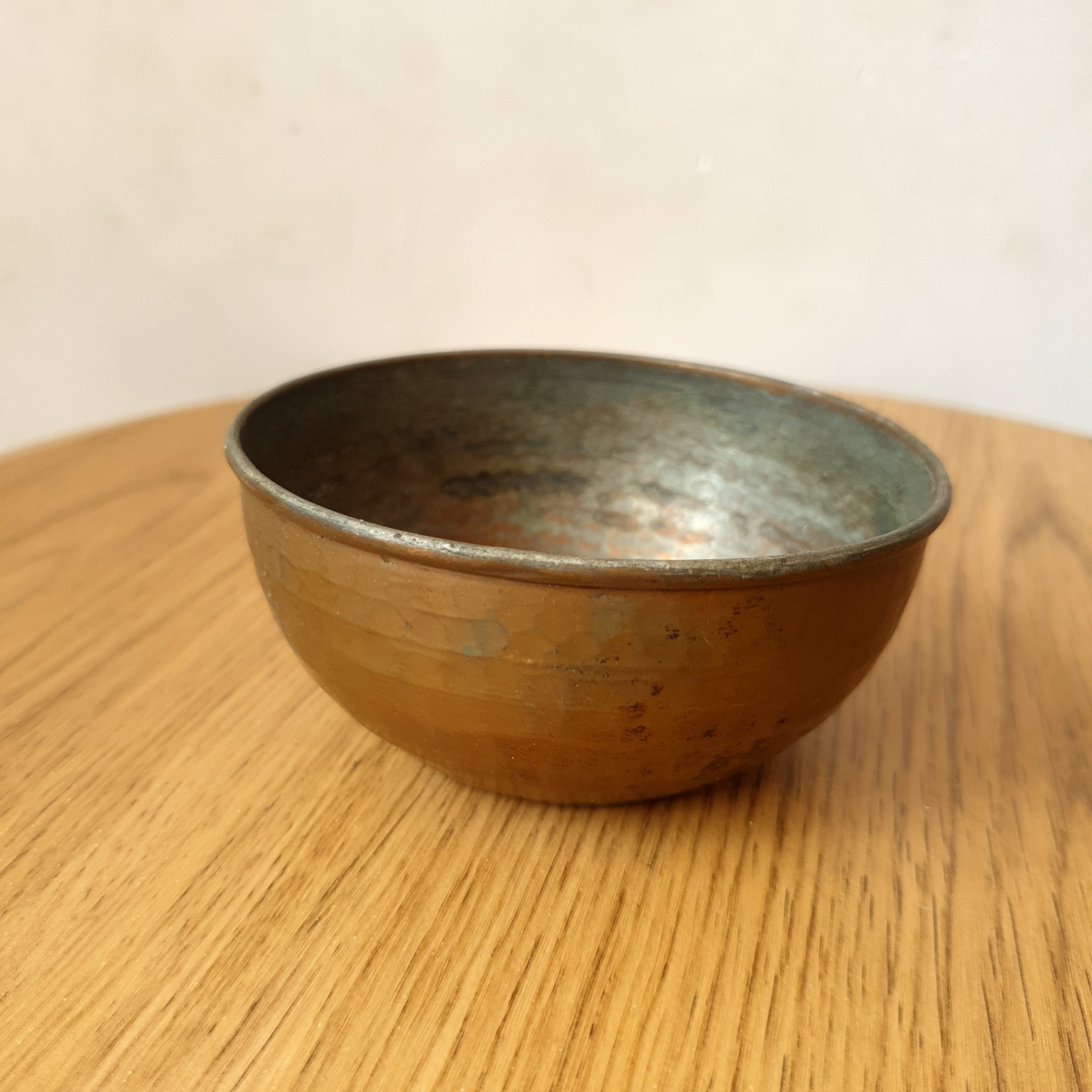 کاسه مسی کوچک چکشی زنجان