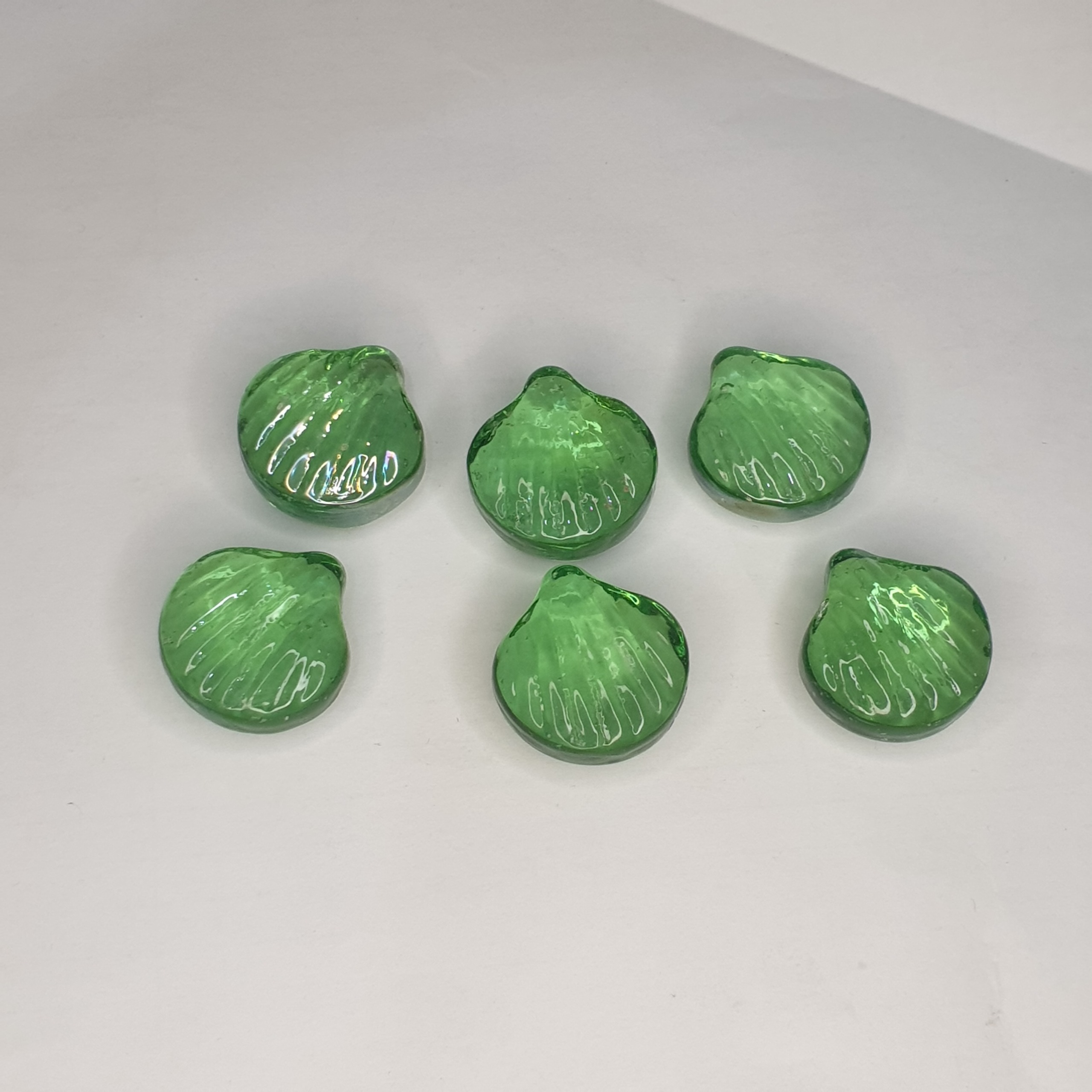 3 عدد گوی یا مهره زنگاری بارفتن شکل صدف