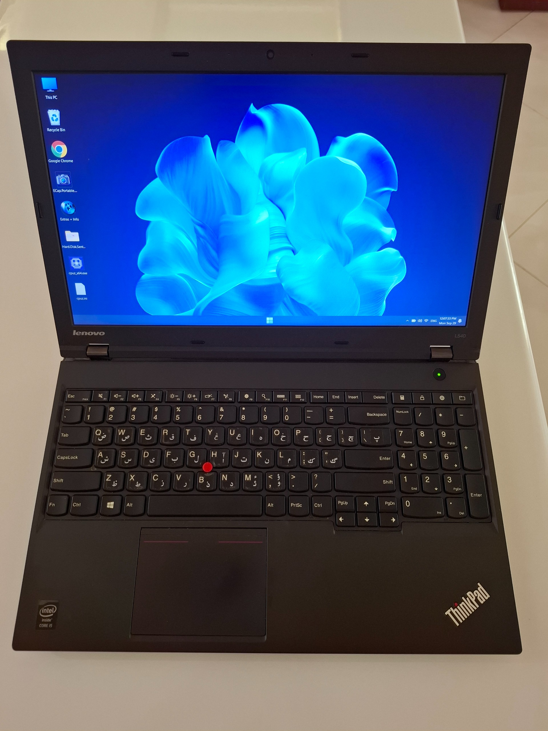 Lenovo i5 , Ram 4 , HDD 160