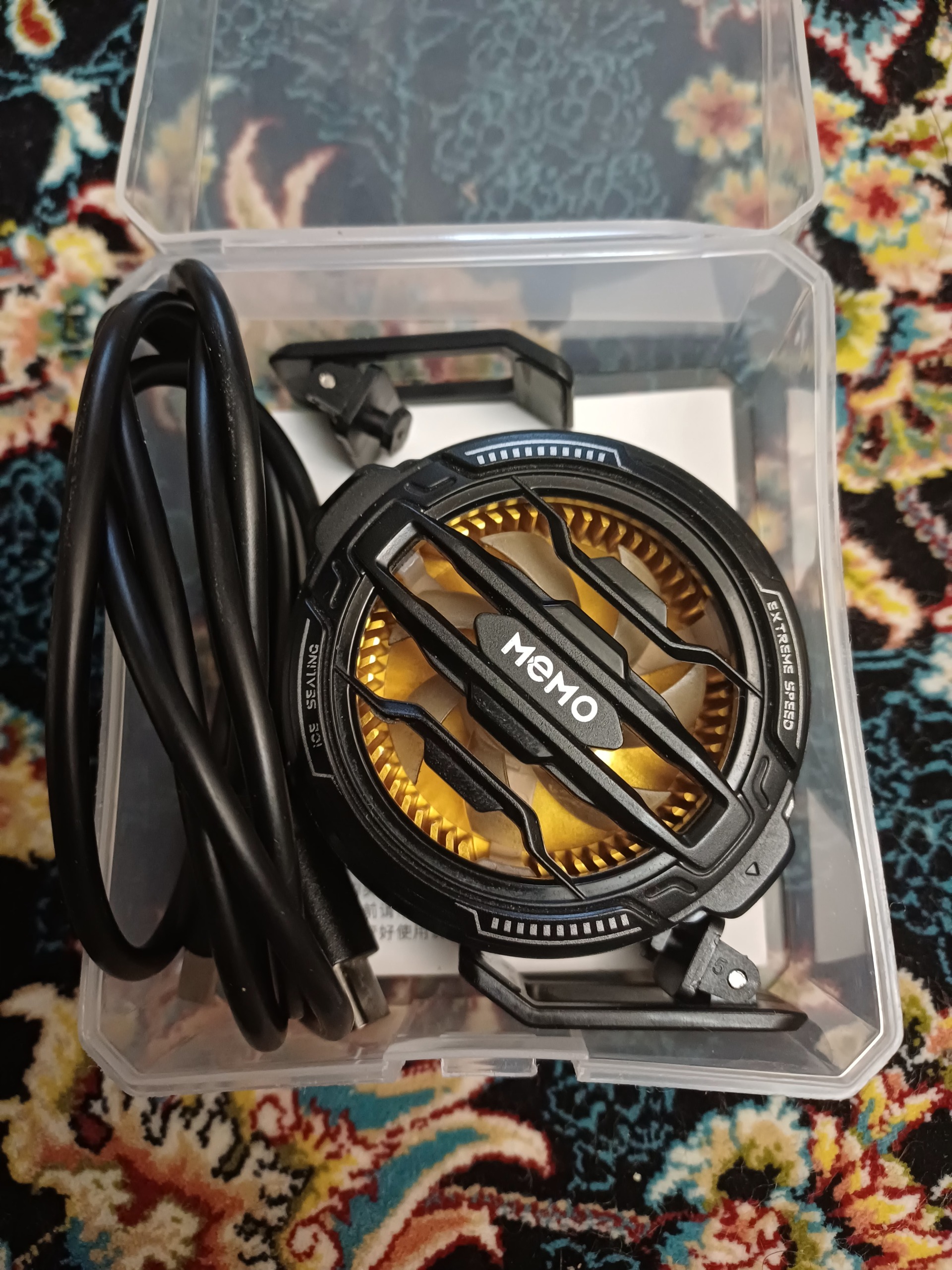 فن رادیاتوری گیمینگ ممو CX07