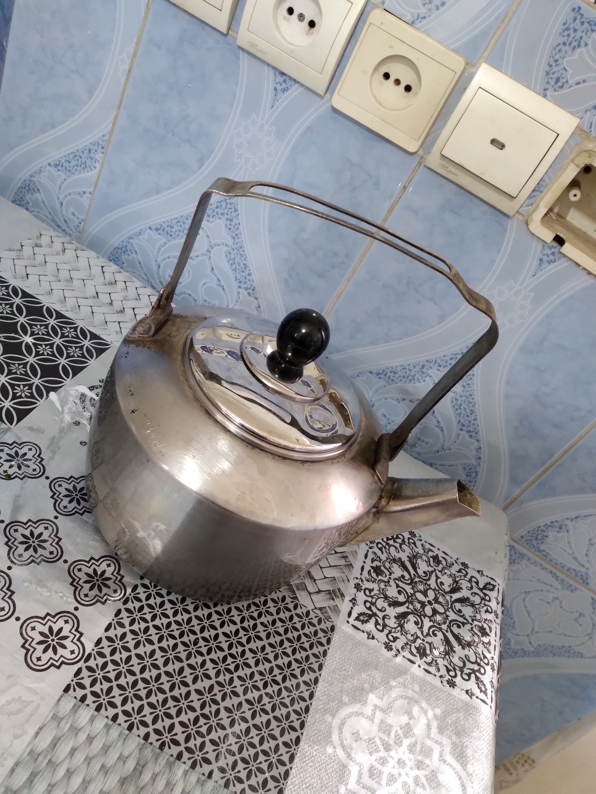 کتری استیل بسیار ضخیم اصل ژاپن