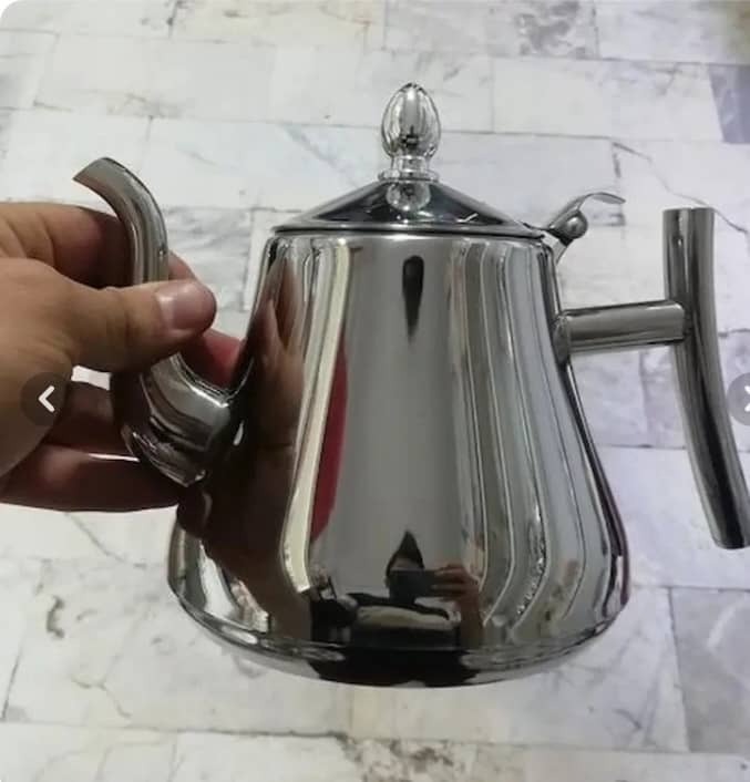 قوری عربی استیل ضخیم درجه یک