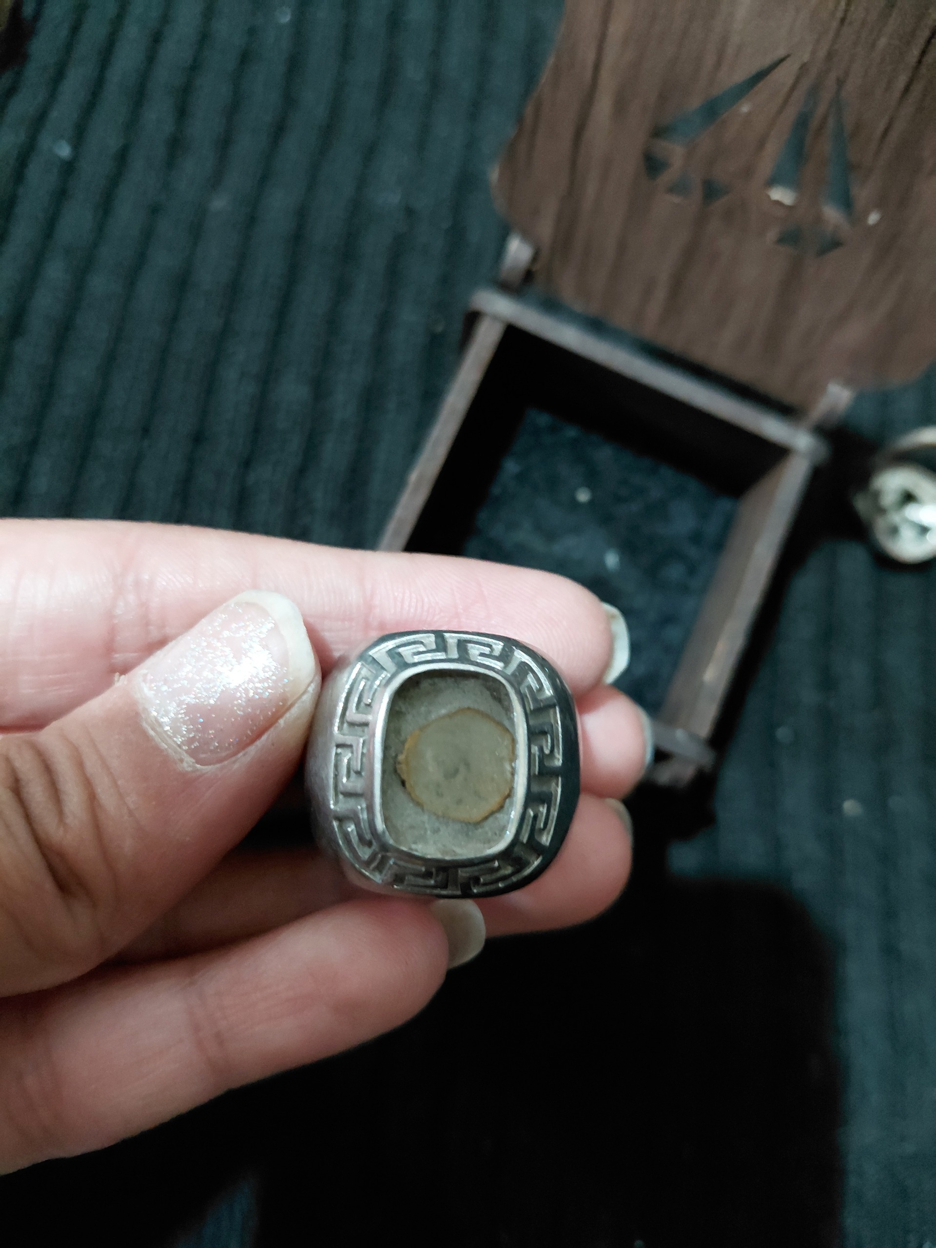 رکاب انگشتر درشت مردانه