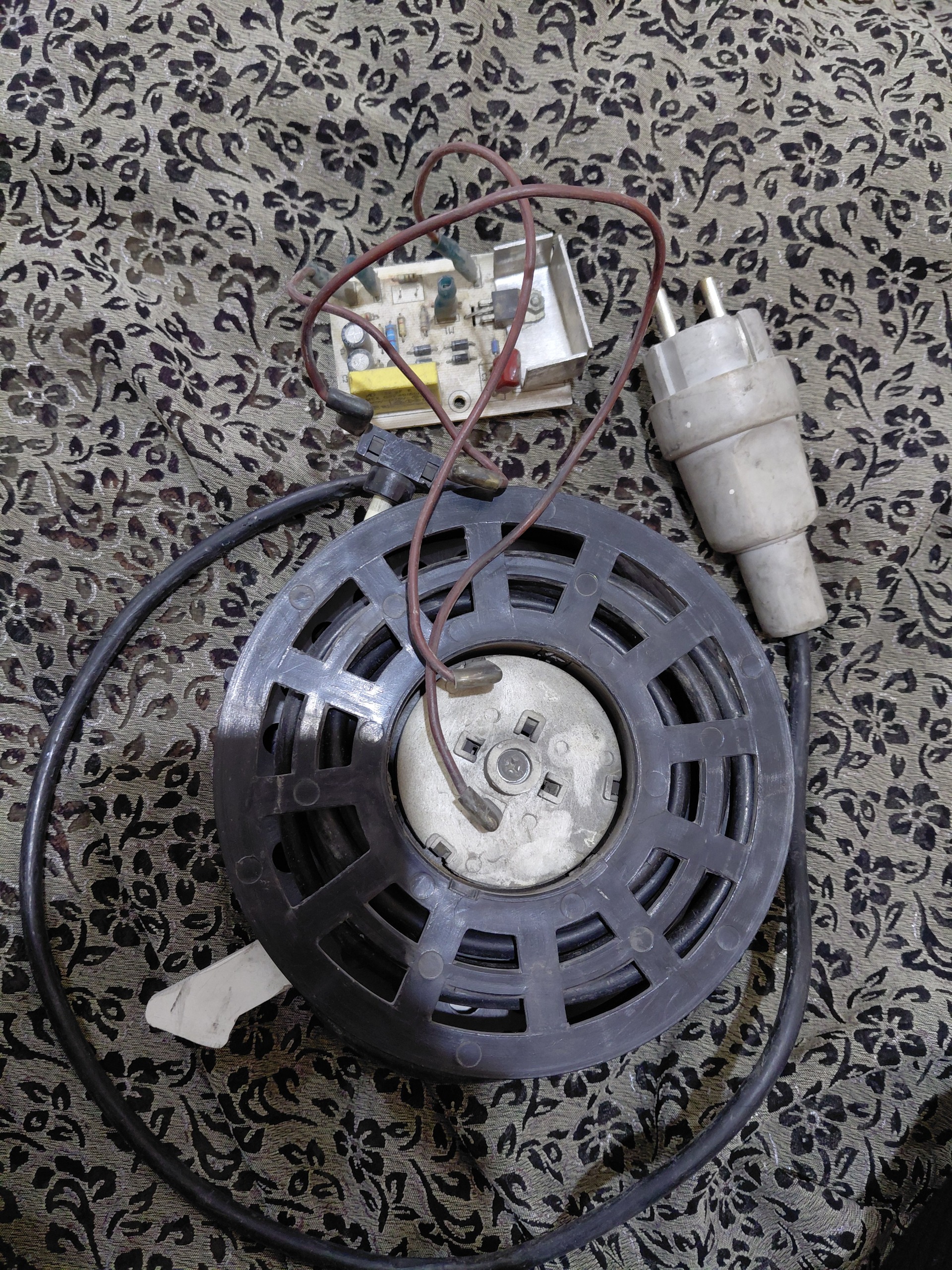 سیم جمع کن با سیم بهمراه برد