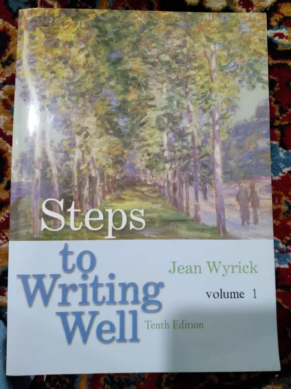 کتاب steps tp writing well
