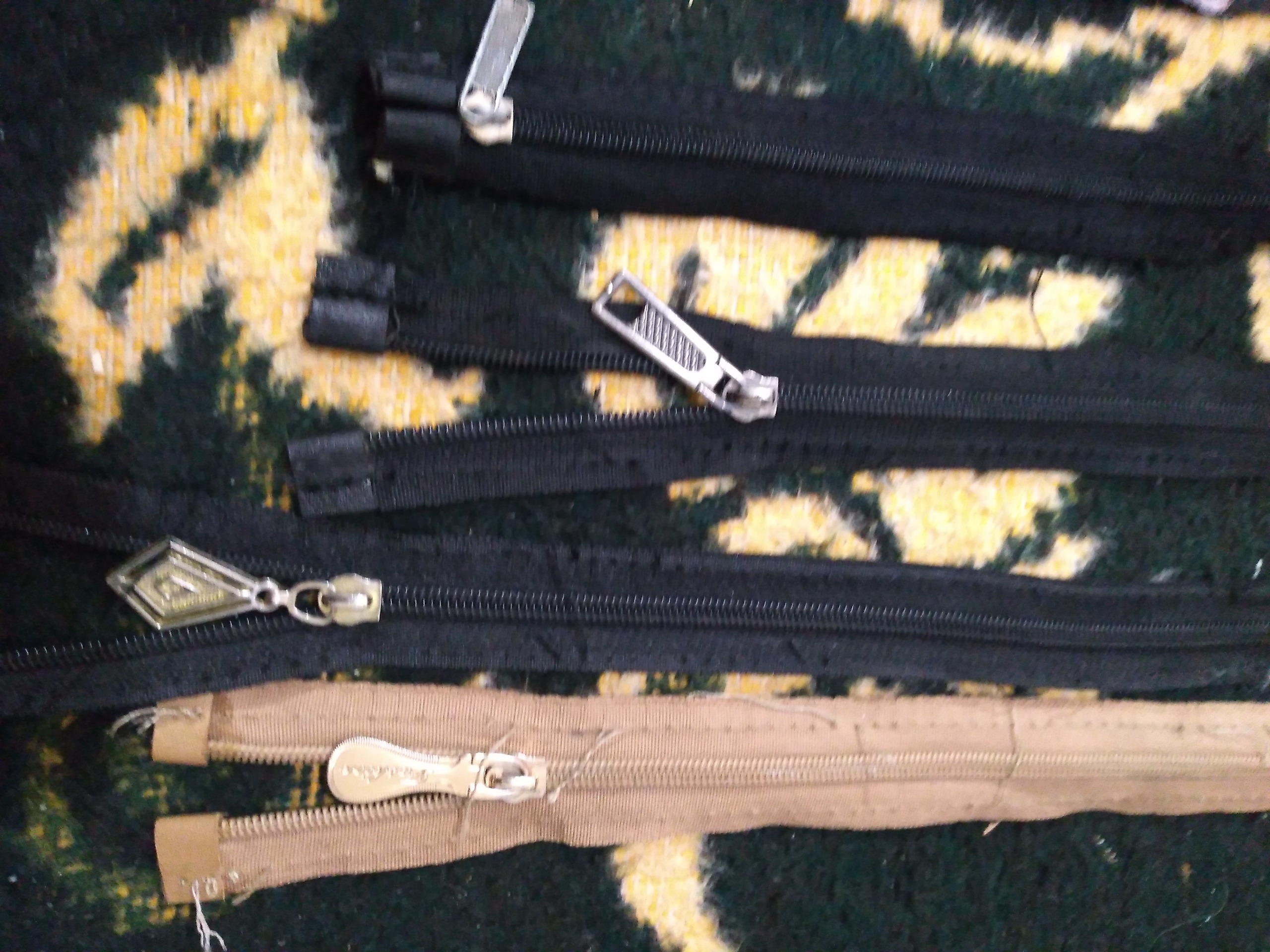 5عدد زیپ با سرزیپ فلزی کیفیت عالی