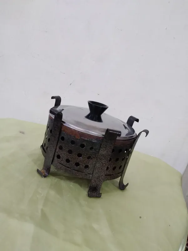 اسپند دود کن فلزی درب دار