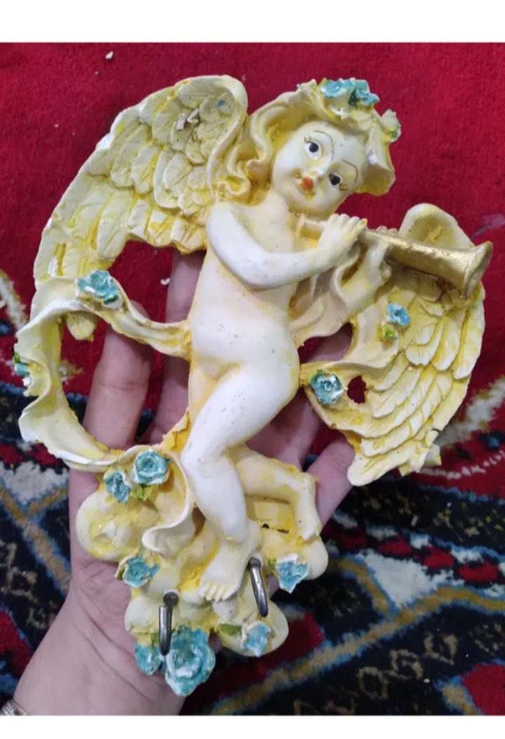 جاکلیدی دیواری  دخترک فرشته
