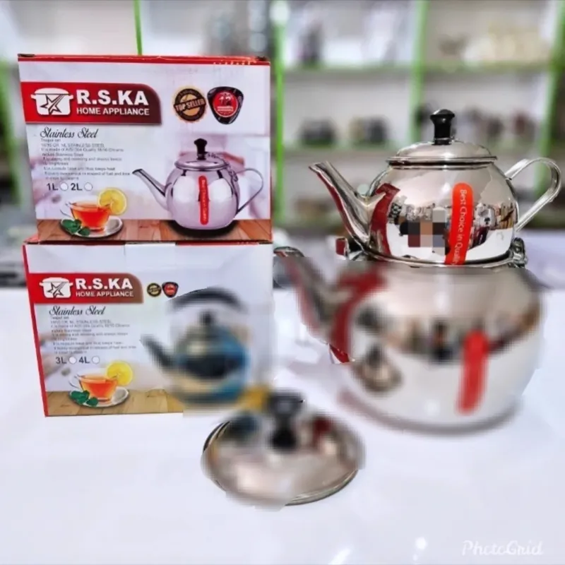 قوری استیل ضخیم توپی