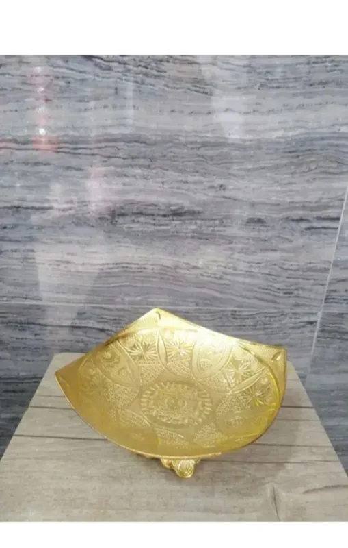 شکلات خوری و اجیل خوری طرح برنز رنگ ثابت ترکیه