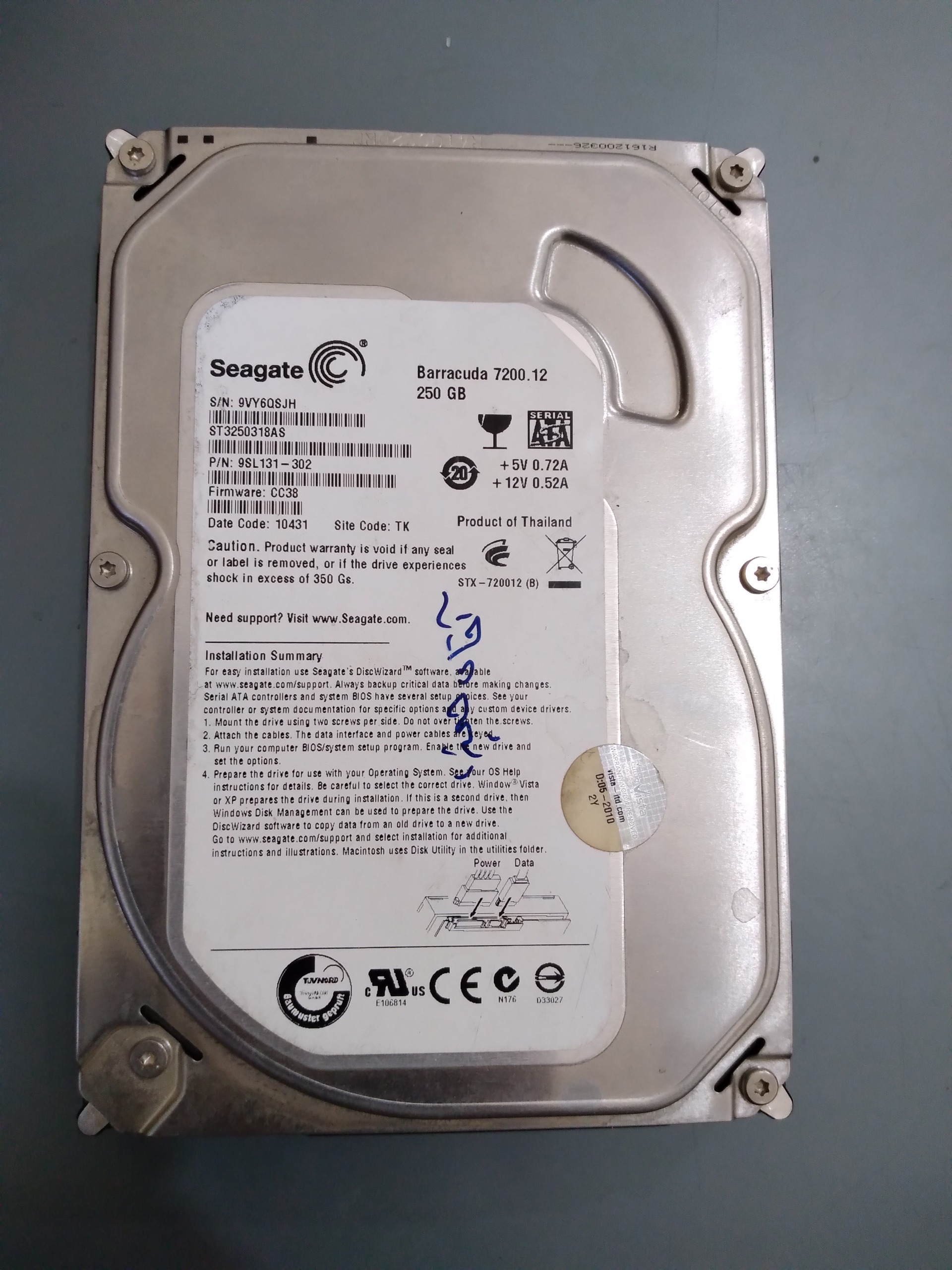 هارد ساتا تست نکردم