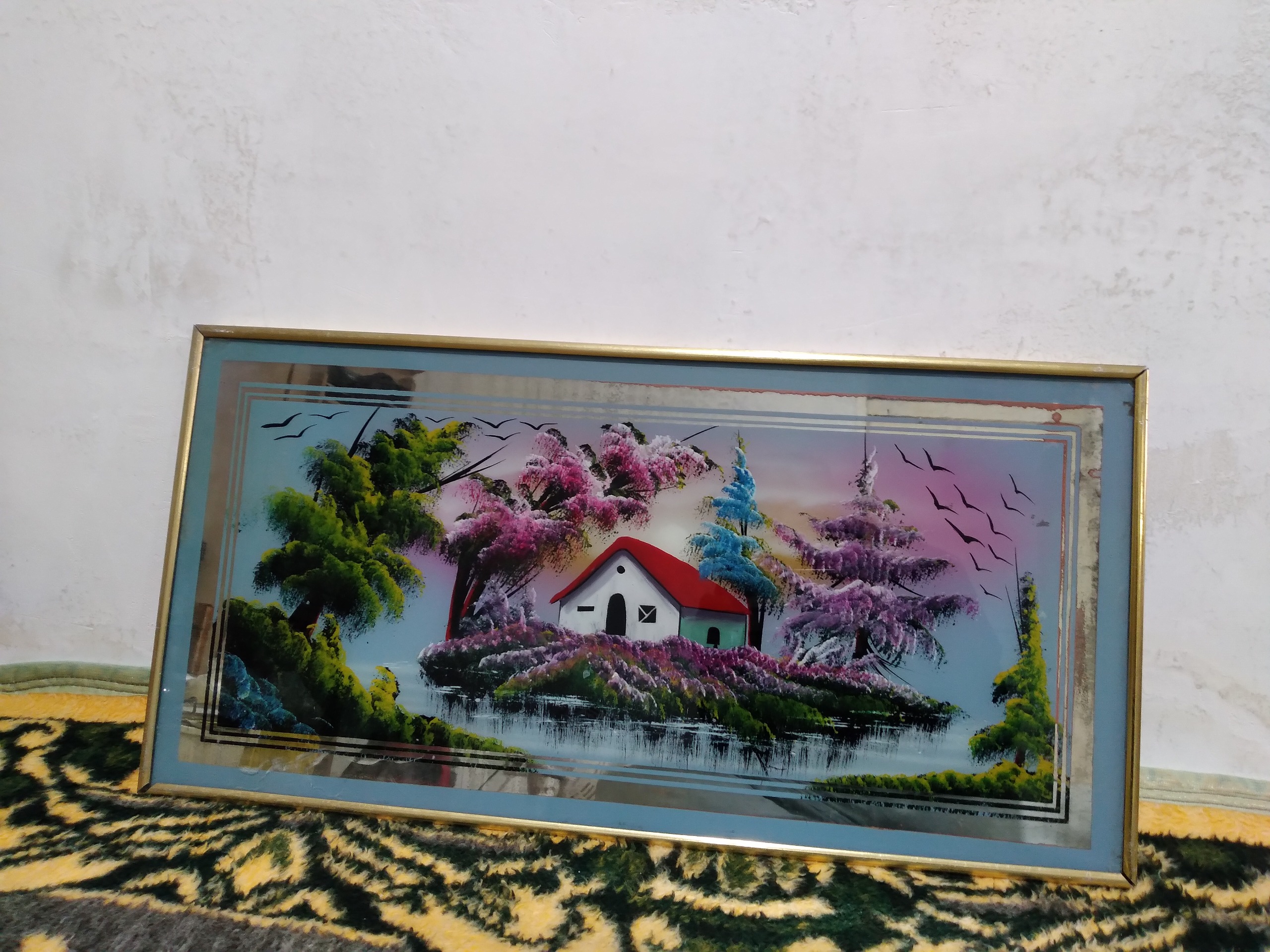 تابلو بسیار زیبا قدیمی اندازه 60 در30