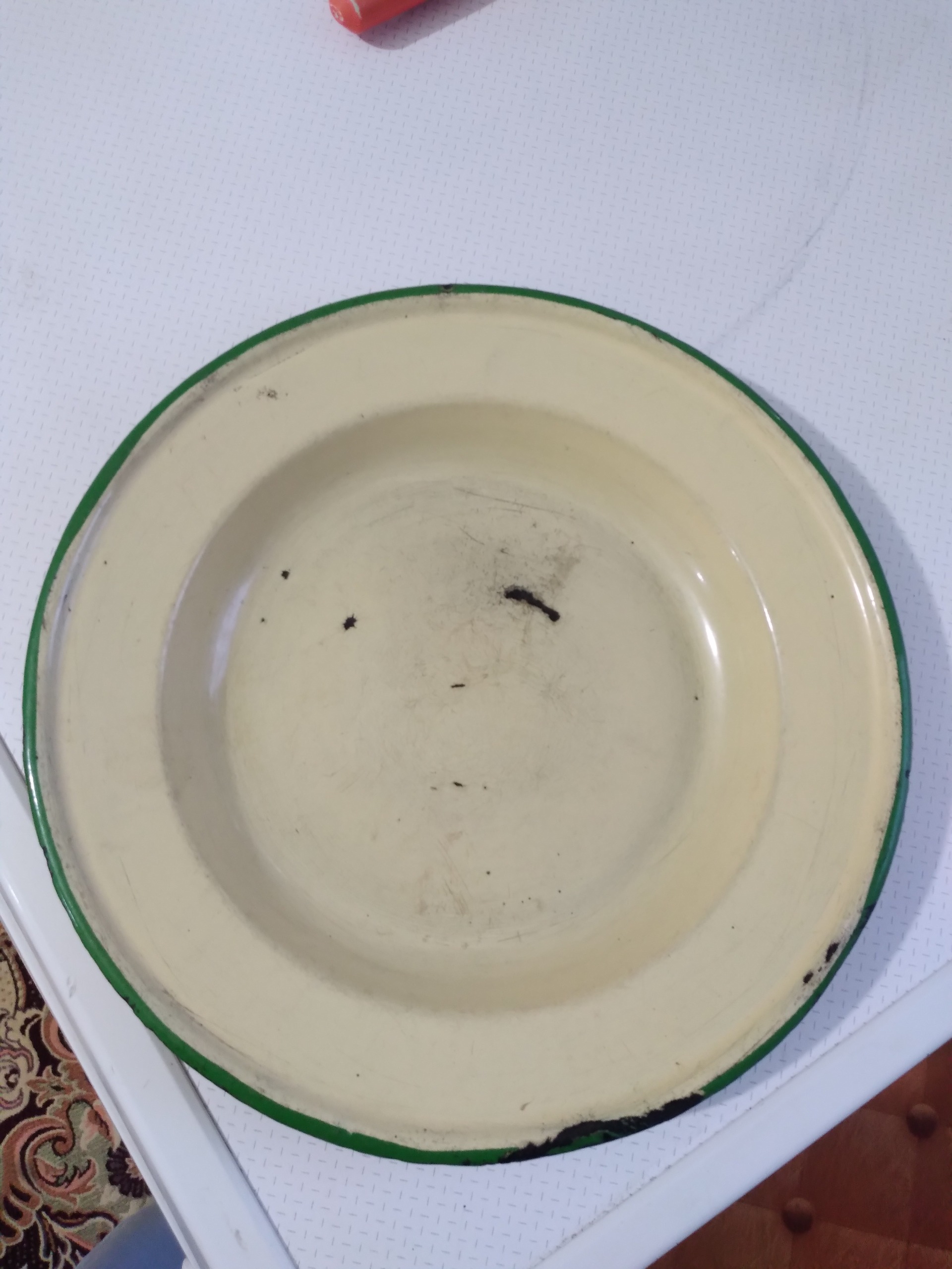 بشقاب لعابی طبق عکس قدیمی