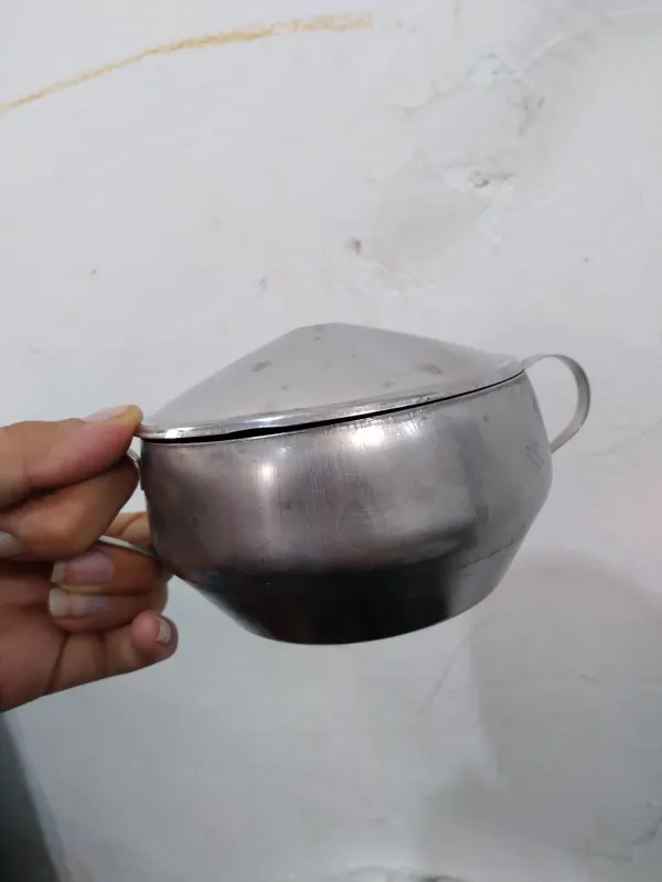 قندان استیل طبق عکس