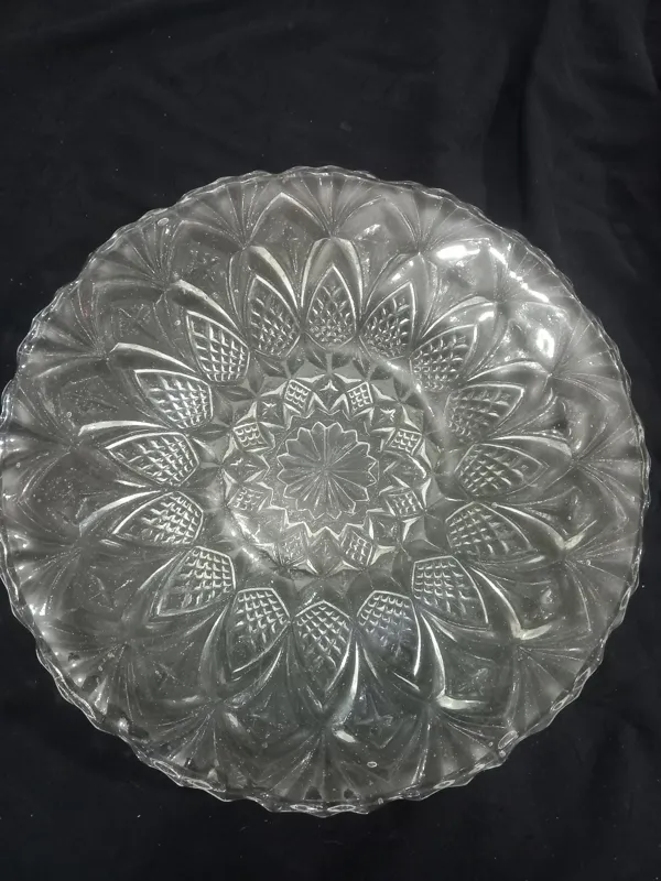 میوه خوری کریستال قدیمی طرح اناناسی