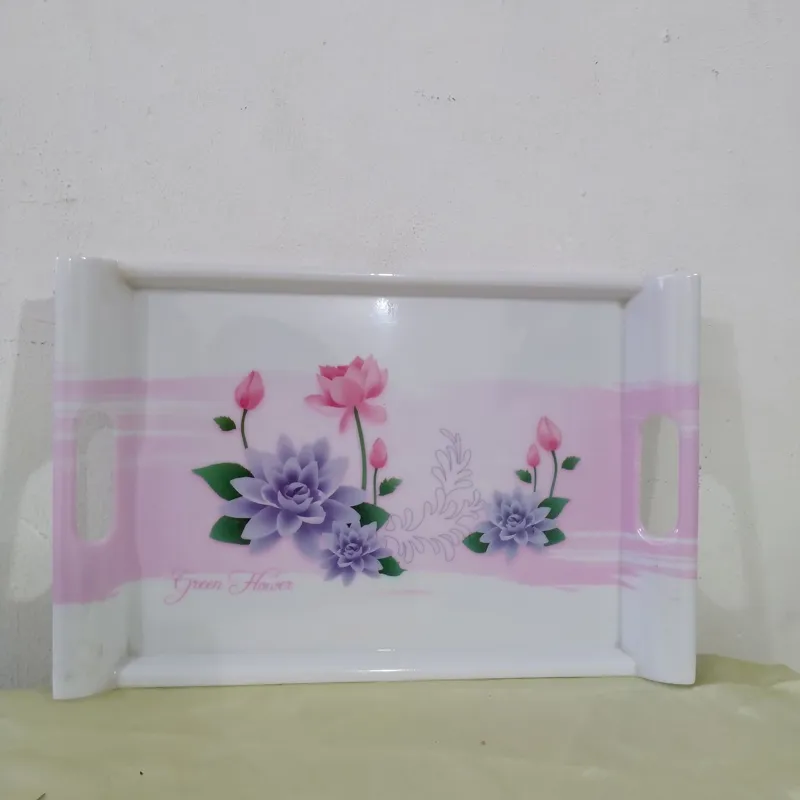سینی ملامین عکس گل