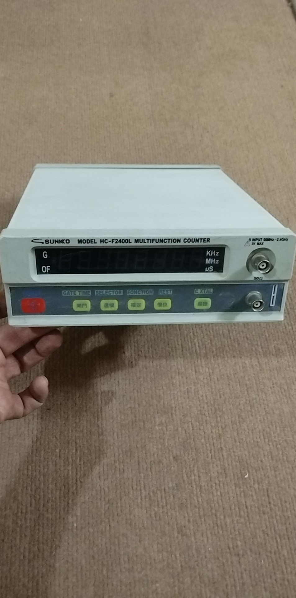 فرکانس متر مطابق تصویر SUNKO باتوضیحات