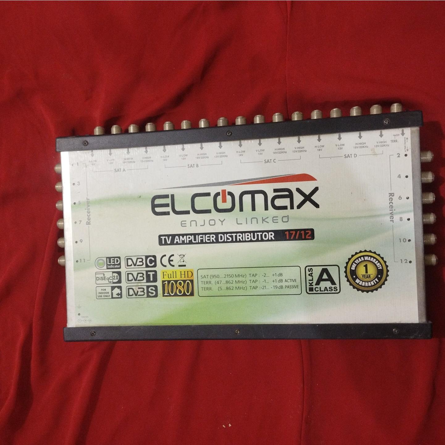 مولتی سوییچ آنتن مرکزی الکومکس 12واحدی