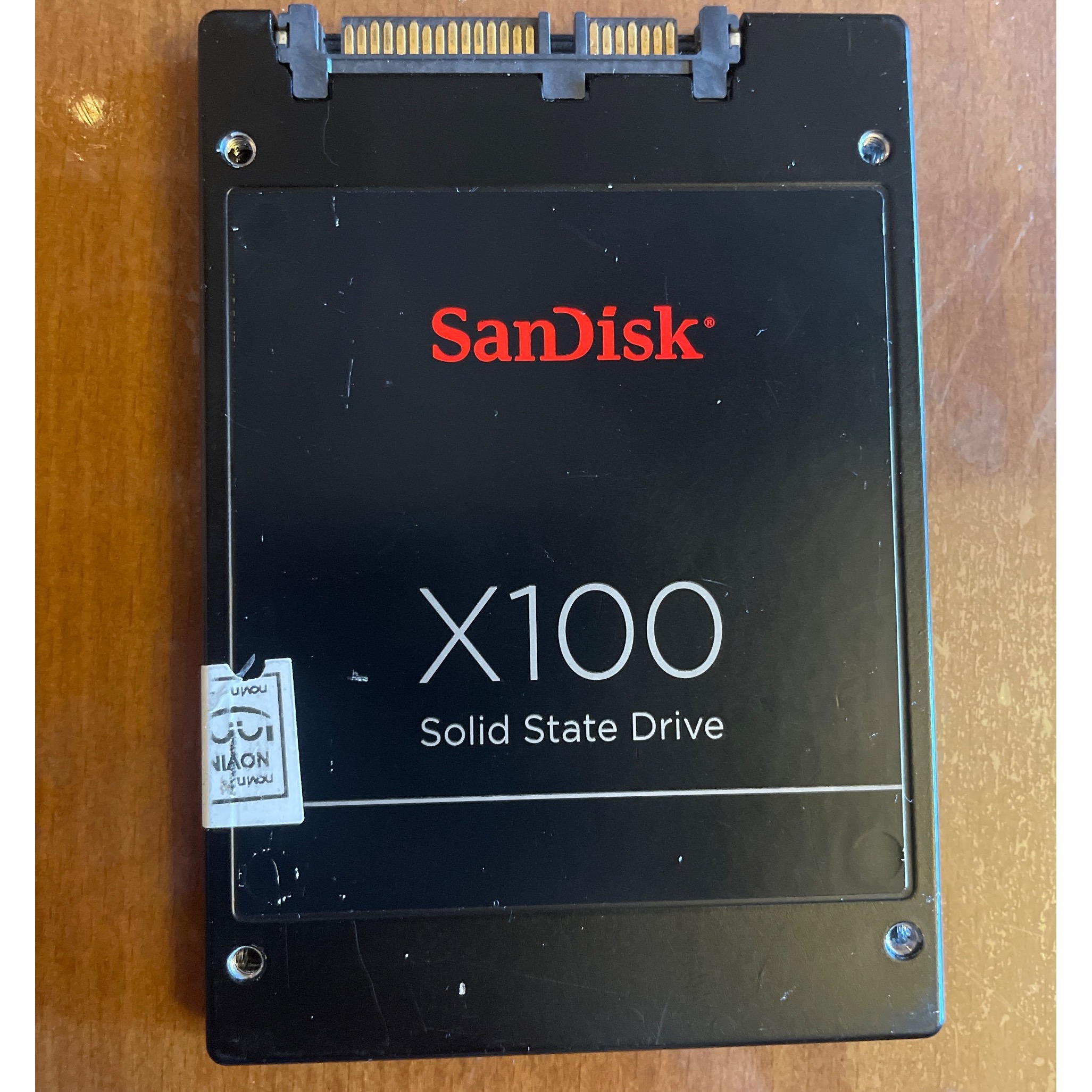 هارد ssd 128 سندیسک سلامتی 100