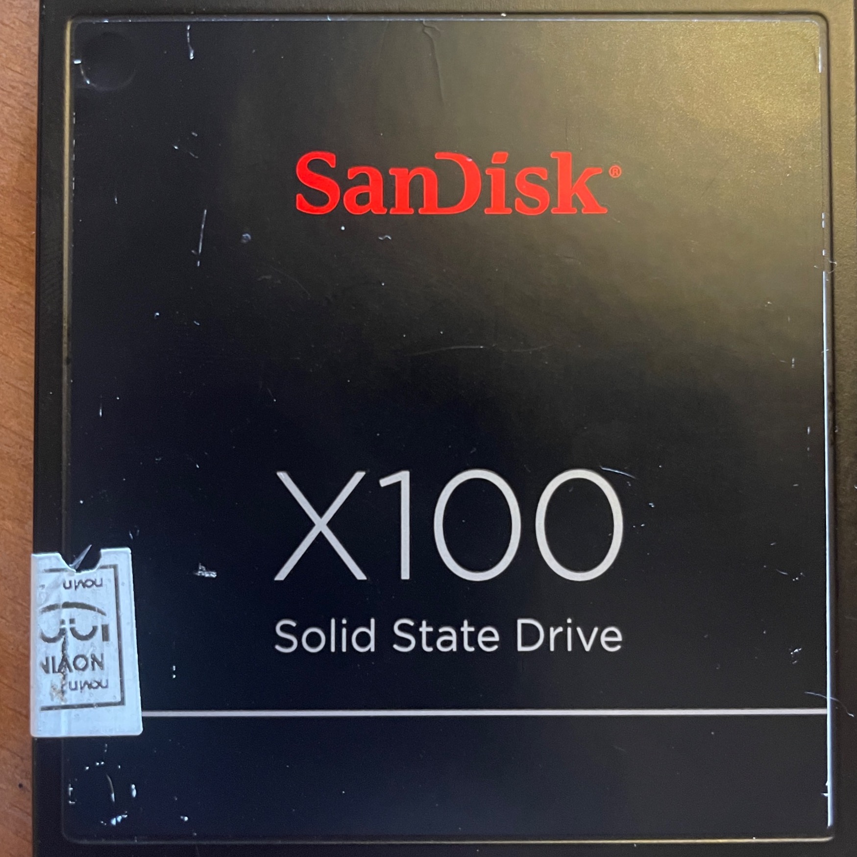 هارد ssd 128 سندیسک سلامتی 100