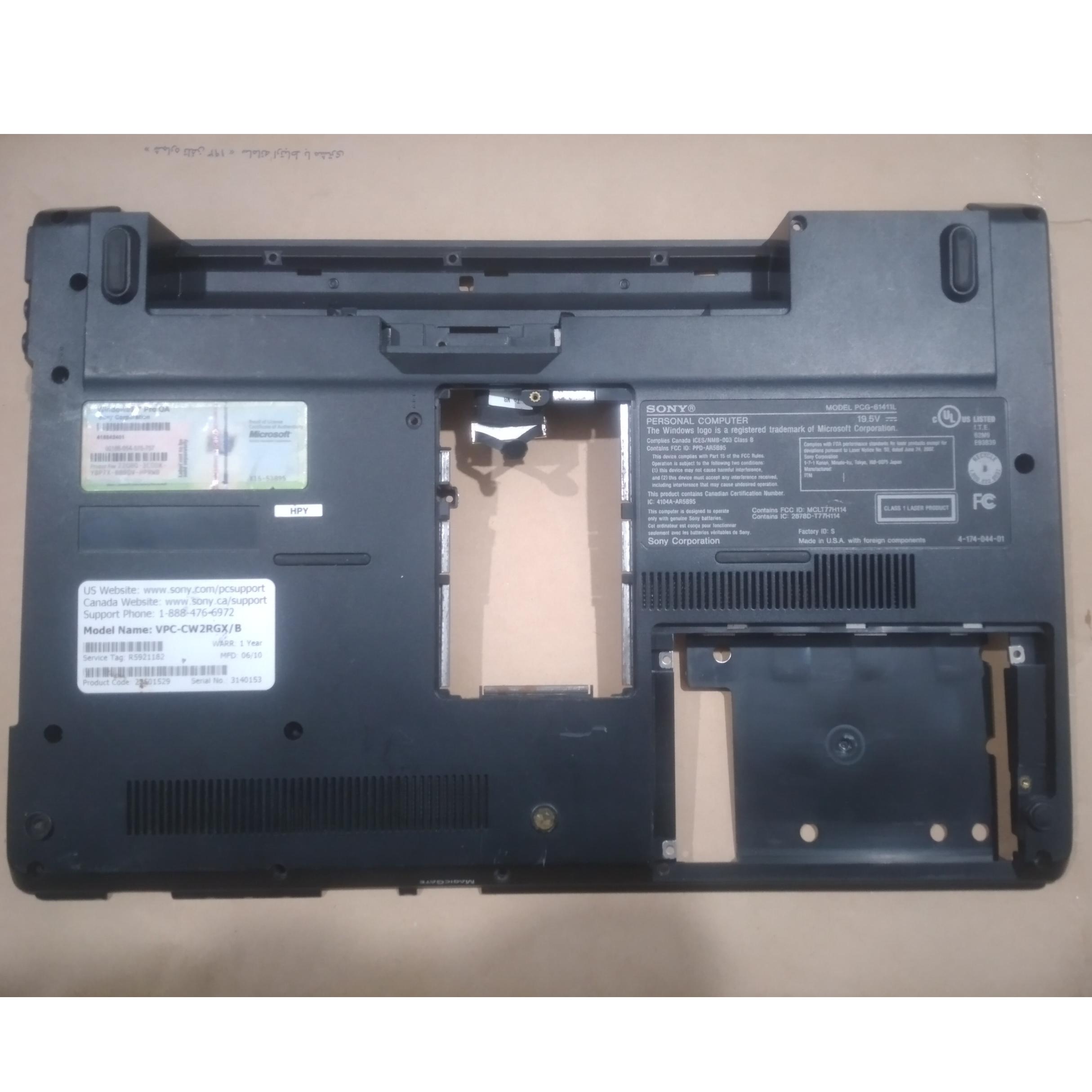 قاب کف لپ تاپ pcg61411l