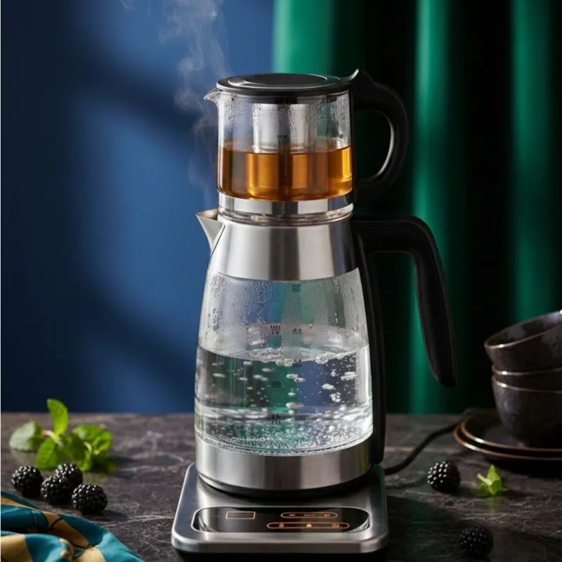 چای ساز برقی دیجیتال و هوشمند Hoffenberg
