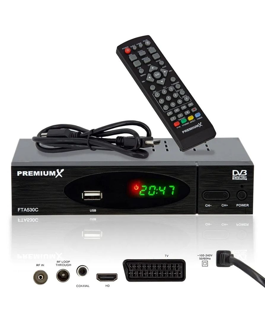 گیرنده دیجیتال اورجینال FullHD PremiumX 530C
