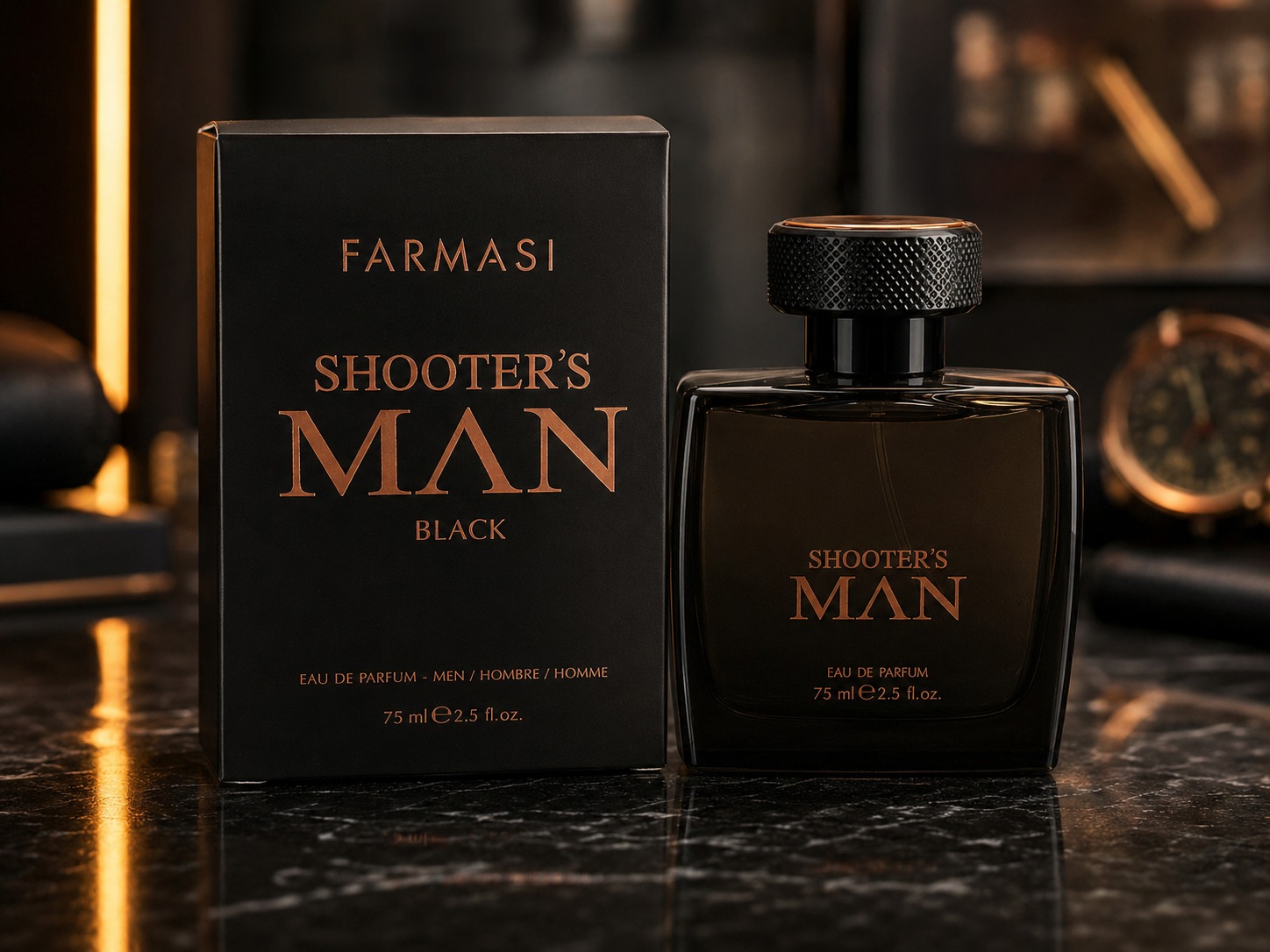 ادو پرفیوم شرکتی آمریکایی Shooters Man Black