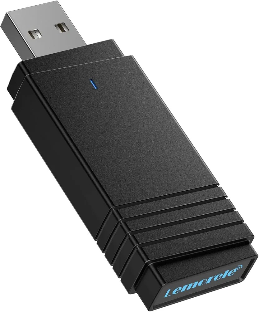 دانگل WiFi USB 3.0دو بانده با بلوتوث5.0وآنتن5dBi