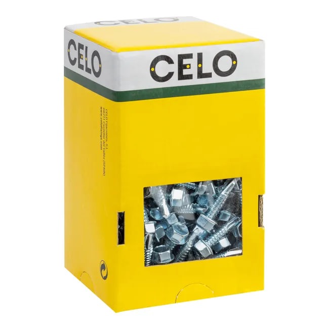 پیچ سرمته خودکار ششگوش اسپانیایی CELO