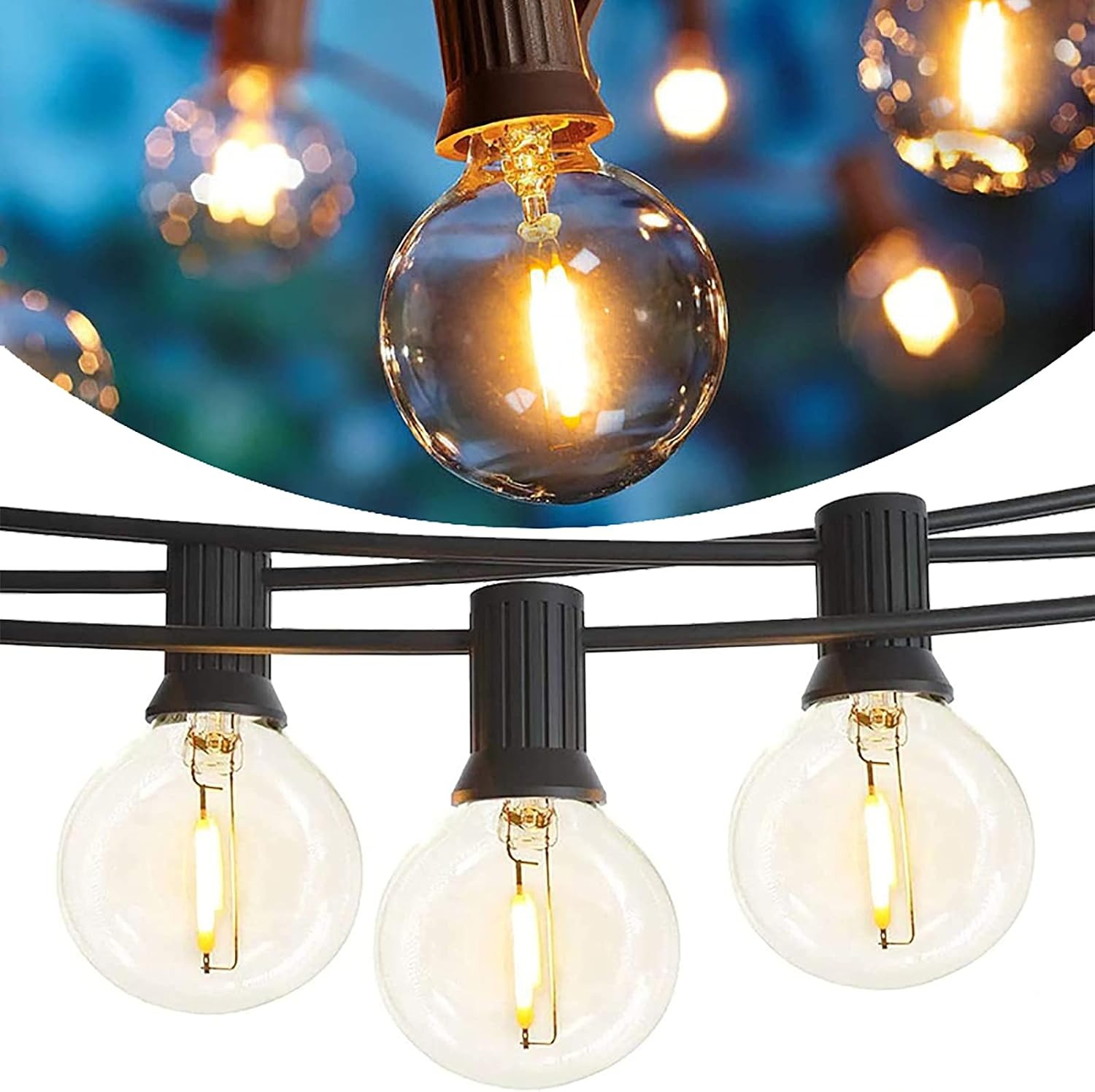 ریسه لامپی LED اورجینال 25 عددی Passfun مدل G40