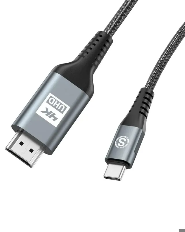 کابل USB-C به HDMI اورجینال نسخه 4K و 2 متری
