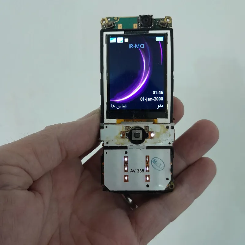 گوشی سونی اریکسون k800i روشن