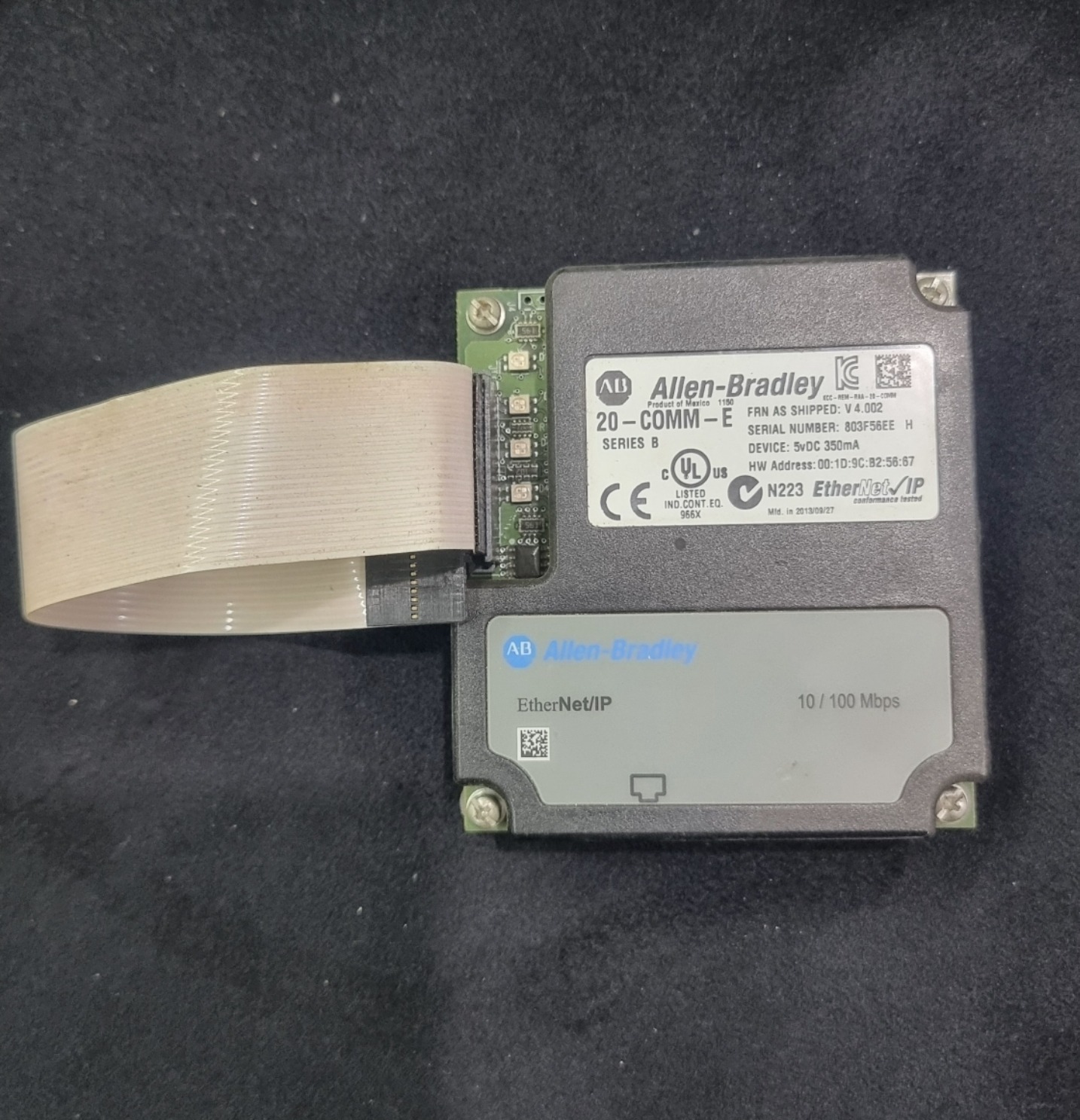 کارت اترنت آلن بردلیallen-bradley