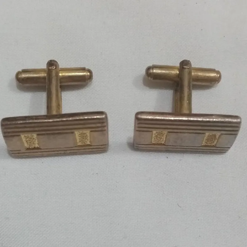 2عدد دگمه سردست فلزی